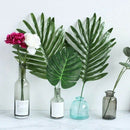 60 Pcs 6 Kinds Artificial Palm Leaves Tropical Plant Leaves Faux Monstera LeZ6H1