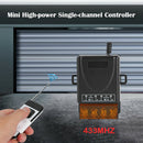 433MHz On/Off 2 Buttons Remote Controller for Lamp Water Pump Switch Receiver