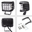 36W LED Light Work Flood Combo Side Shooter Driving For Off Road SUV Tractor A3C
