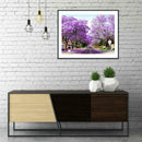 5D DIY Full Drill Diamond Painting Bauhinia Cross Stitch Mosaic Craft Kit