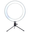 Ringlight LED Selfie  Light with Tripod Cell Phone Holder YouTube Video