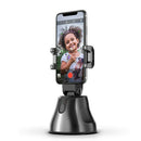 Smart Shooting 360 Rotation Auto Face Object Tracking Phone Holder (Black) A