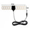 25miles Indoor TV VHF UHF FM 4K 1080P HDTV HD DVB-T2 ATSC HD Thin TV Antenna TE