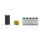 17Pc/Set 1.75Mm Teflon Throat Tube+0.4Mm Extruder Nozzle Print Heads+Heater