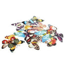 20pcs 10cm Artificial Butterfly Luminous Pin Clip for Home Christmas Weddin K8V3