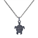 Temperature Colors Change Pendant Mood Necklace Finger Ring - Emotion Turtle