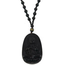 Car decoration pendant, life feng shui carving Buddha talisman amulet penda W7K7