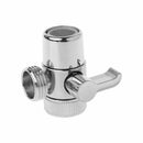 3-way Brass Diverter Valve Faucet Connector Adapter Three Head Function Switch
