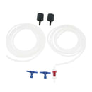 2x Aquarium Air Pump Accessory Kit (Airline, Sand Head,Regulator and Check Non