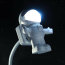 Astronaut Shaped Night Light USB Reading Lamp Lamp Easy to Use 3.2x4.5x5.6cm