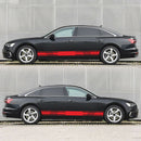 230x16cm Long Stripe Totem PVC Car Styling Stickers Side Skirt Decals Graphics