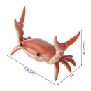 New Red Creative Cute Crab Pen Holder Weightlifting Crabs Pen Holder Bracke Q5Y6