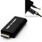 PS2 to HDMI Video Converter AV Adapter w/ 3.5mm Audio Output for HDTV Monit F9J6
