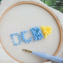 100% Cotton Monk's Cloth Reserve Aida Cloth DIY Embroidery Punch Needle Crafts