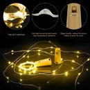 8PCS Bottle Light Cork Shape For 2M 20 LED Wine Bottle String Party Romantic AU