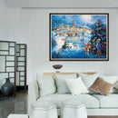 Christmas Eve 5D Full Drill Diamond Painting DIY Cross Stitch Home Decor