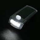 Waterproof Solar/USB Charging Mountain Bike LED Headlight+ Taillight Set SN9F