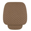 Breathable Flax Bamboo Car Seat Cover Pad Mat Chair Cushion Coffee