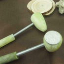 Natural Jade Stone Handheld Body Massager Hammer Muscle Tension Pain Relief u