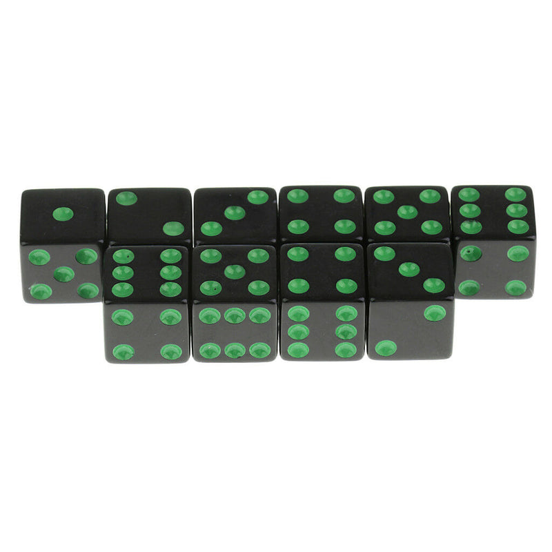 20Pcs Board Game Dice Dies D6 Six Sided for Role Playing Game RPG Party Toys