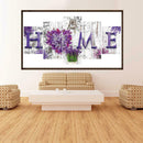 Home Flowers 5D DIY Full Drill Diamond Painting 5-pictures Combination Kit