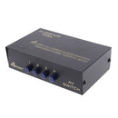 4 Port AV Audio Video RCA 4 Input 1 Output Switch Switcher Selector Splitter Box