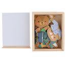 Baby Bear Changing Clothes Puzzle Set Children Kids Educational Wooden Toys