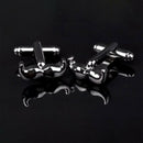 Moustache Cufflinks Mustache Cufflinks Tash Lip Hair Black Beard Cuff Butto Y5V8