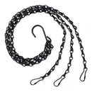 6 Pack Hanging Chain, HEAVY DUTY 50cm Hanging Flower Basket Replacement ChaiR8B4
