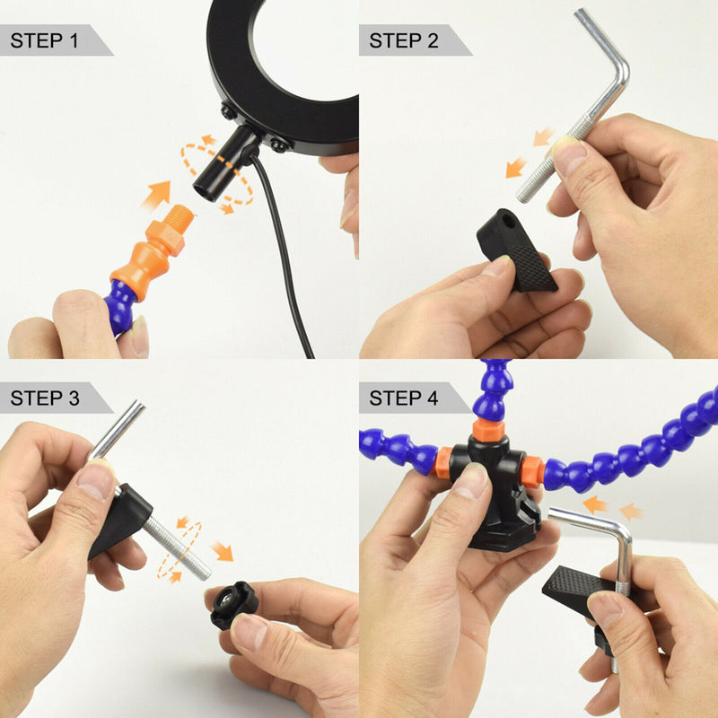 Helping Hands Soldering Third Hand PCB Holder for Soldering Welding