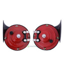 12V 110DB Loud Cars Dual-tone Snail Electric Air Horn Siren Universal Waterproof