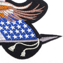 Bald Eagle American Flag Sew on Embroidered Patch Applique for Jeans Jackets