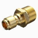 2pairs Solid Release Coupler Adapter 3/8" M22