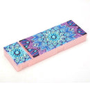 DIY Mandala Special Shaped Diamond Painting Students Pencil Storage Case
