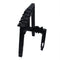 BLACK Iron Club Holder 9 Holders Golf Bag Diver Putter Organizer Golfer Aids