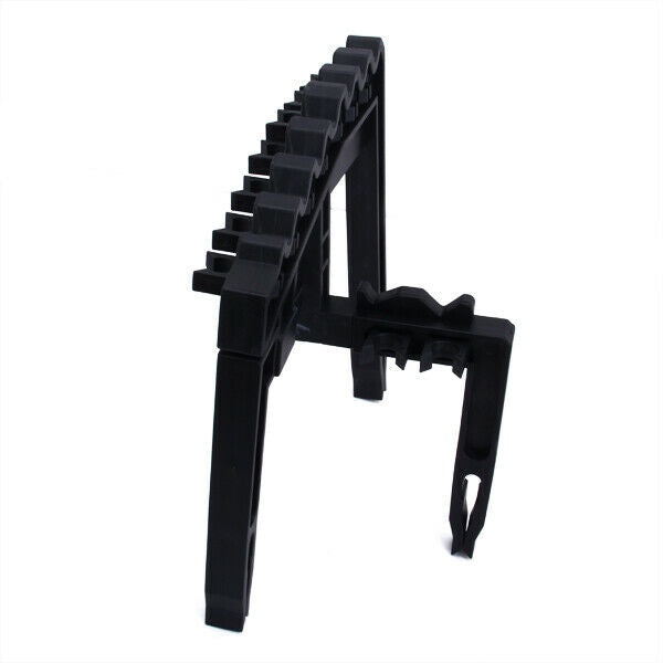 BLACK Iron Club Holder 9 Holders Golf Bag Diver Putter Organizer Golfer Aids