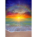 Diamond Painting Beach Sunrise 5D DIY Full Round Drill Wall Picture 30x40cm