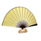 Chinese Blank Silk Folding Hand Fan Calligraphy Writing Dancing Wedding Gift