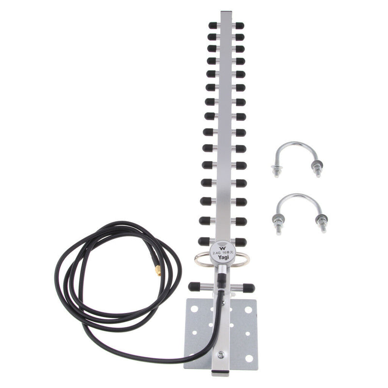 1.5M 2.4GHz 25DBI High Gain Yagi WLAN WiFi Wireless Directional Antenna