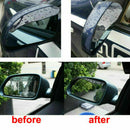 1 Pair Black Car Rear View Side Mirror Sun Visor Rain Board Eyebrow Guard Parts