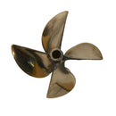 Copper Racing Boat 6717 4-Blade Propeller For 6.35mm 1/4" Prop Shaft Boat