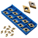 10X DCMT11T308 DCMT32.51 Lathe Carbide inserts Blades Set For CNC Milling Cutter
