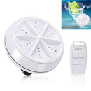 3 IN 1 Ultrasonic Washing Mini  Machine Personal Turbo Rotating Clothes Washer