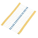 30*20pcs 1% 1/4W Resistor Pack Five Colored Metal Film Ring Resistance A