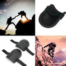2X Soft Foam Knee Leg Pads Protectors Cushion Outdoor Sporting Black Y5Z3