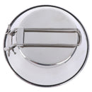 Portable Camping Picnic Cookware Stainless Steel Cooking Hiking Bowl Pot Pan3C
