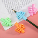 4pcs Hollowed Kids Writing Pencil Holder Pen Grip Posture Correction Tools