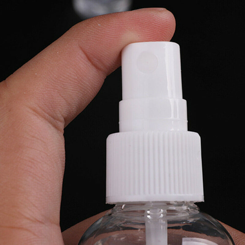 Plastic Transparent Refillable Empty Spray Bottle Perfume Sprayer (50ml) A