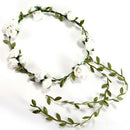 3 Flower / banquet! Headband Hair Accessories Wedding Floral head garland w J9X1