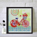 5D DIY Special Shaped Diamond Painting Bicycle Embroidery Mosaic Craft Kit